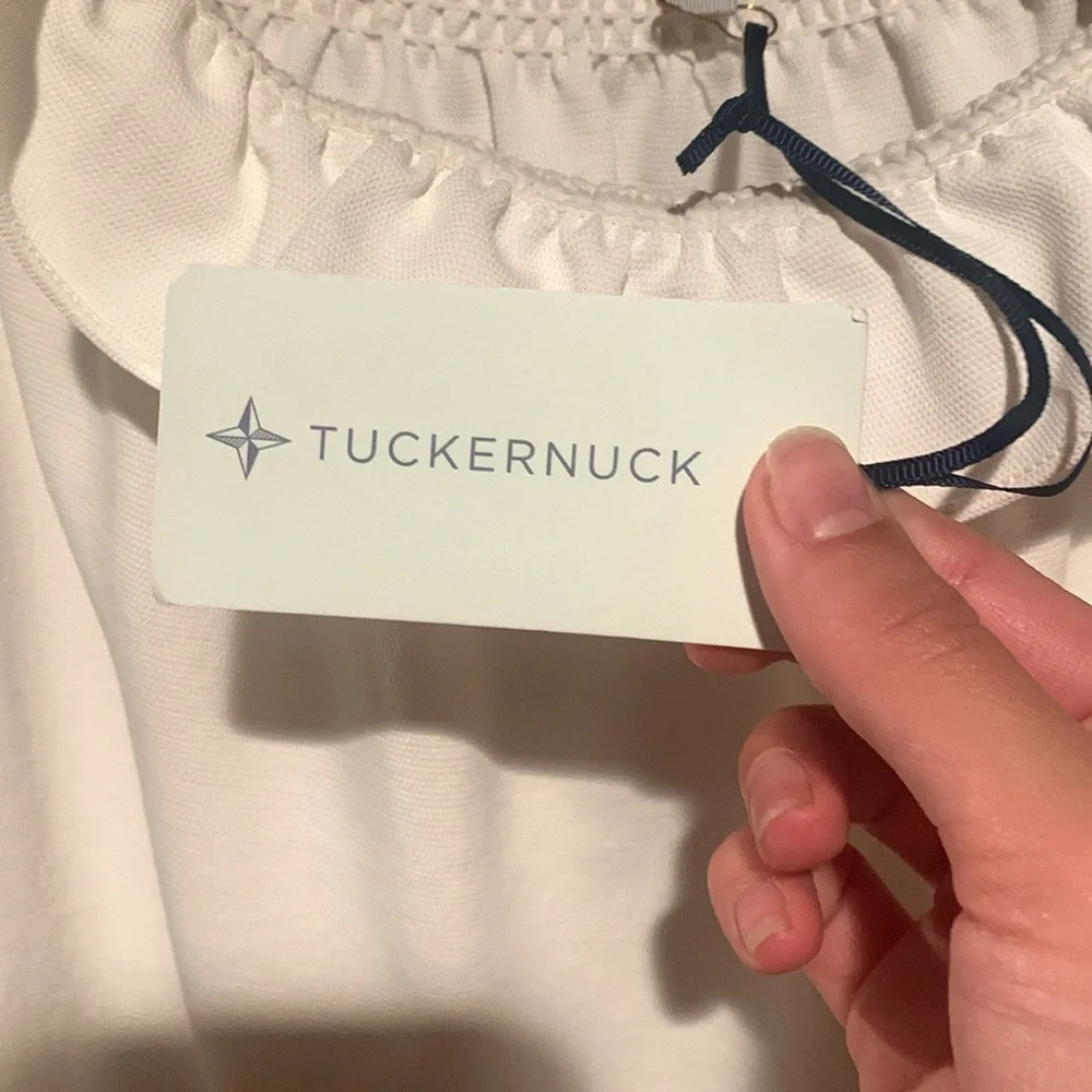 TUCKERNUCK Marguerite ruffle blouse size xs like new - Picture 3 of 7